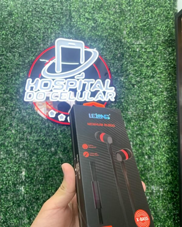 Fone de Ouvido Lelong Nenhum Ruído