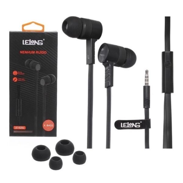 Fone de Ouvido Lelong Nenhum Ruído - Image 2